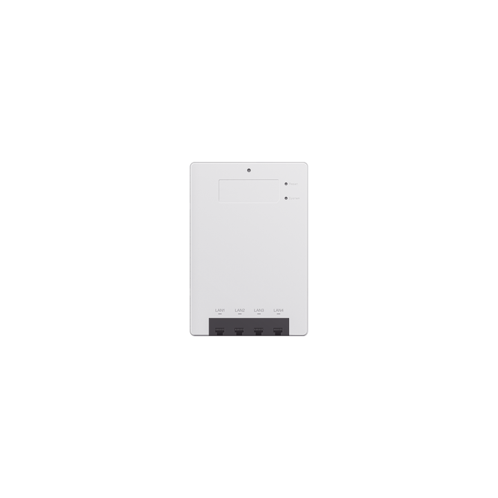 Punto de Acceso Mesh Wi-Fi 6 para interior en pared, hasta 512 usuarios ideal para Hotelería u Oficina.