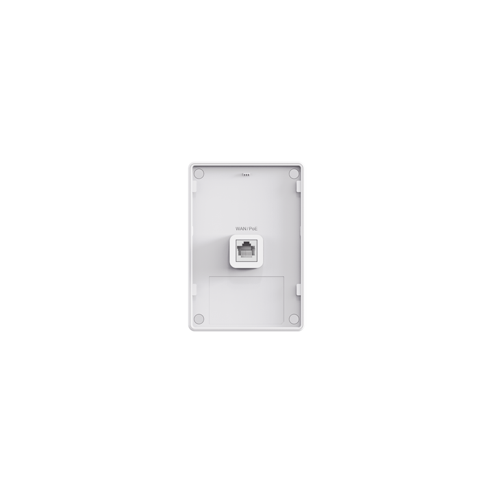 Punto de Acceso Mesh Wi-Fi 6 para interior en pared, hasta 512 usuarios ideal para Hotelería u Oficina.