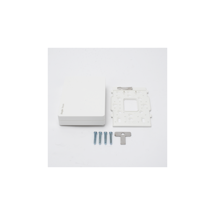 Punto de Acceso Mesh Wi-Fi 6 para interior en pared, hasta 512 usuarios ideal para Hotelería u Oficina.