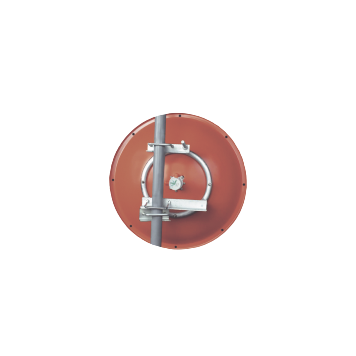 Antena altamente Direccional / 4 ft / 4.9-6.4 GHz / Diseñada para ambientes salinos / Ganancia 37 dBi / SLANT de 45 °