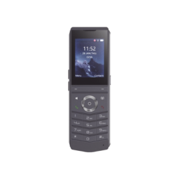 W611W es un teléfono IP Wi-Fi portátil, Resistente, Moderno diseñado para aplicaciones de comunicación móvil.