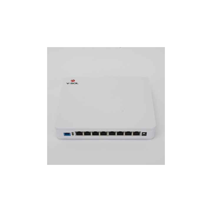 ONU Dual EPON/GPON / 8 Puertos PoE 802.3at Gigabit / Wi-Fi Doble banda 2.4 y 5 GHz /  1 Puerto SC/UPC