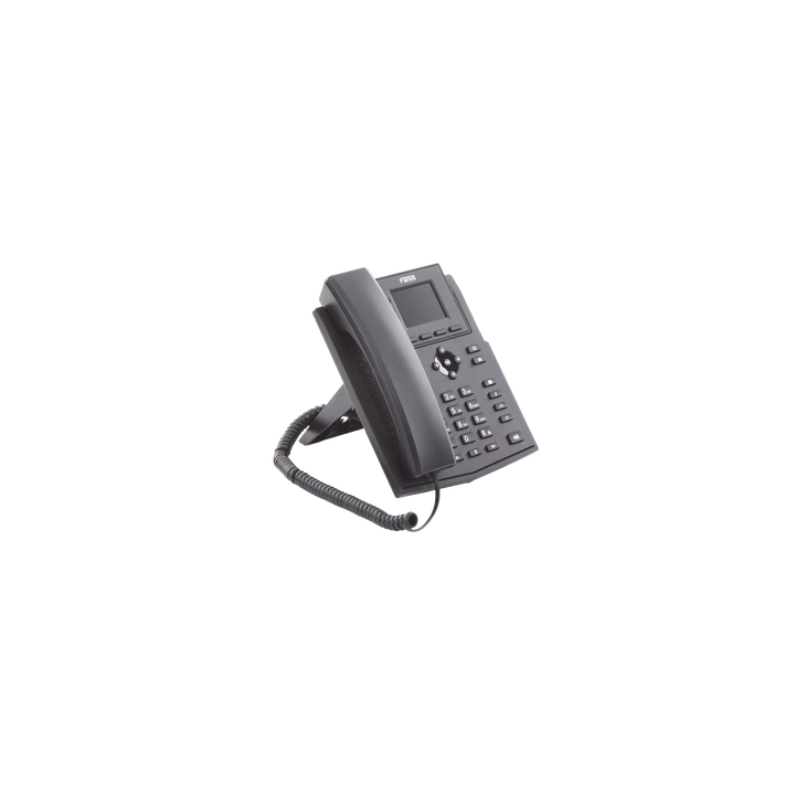 Teléfono IP Wi-Fi empresarial para 4 líneas SIP con pantalla LCD de 2.4 pulgadas a color, Opus y conferencia de 3