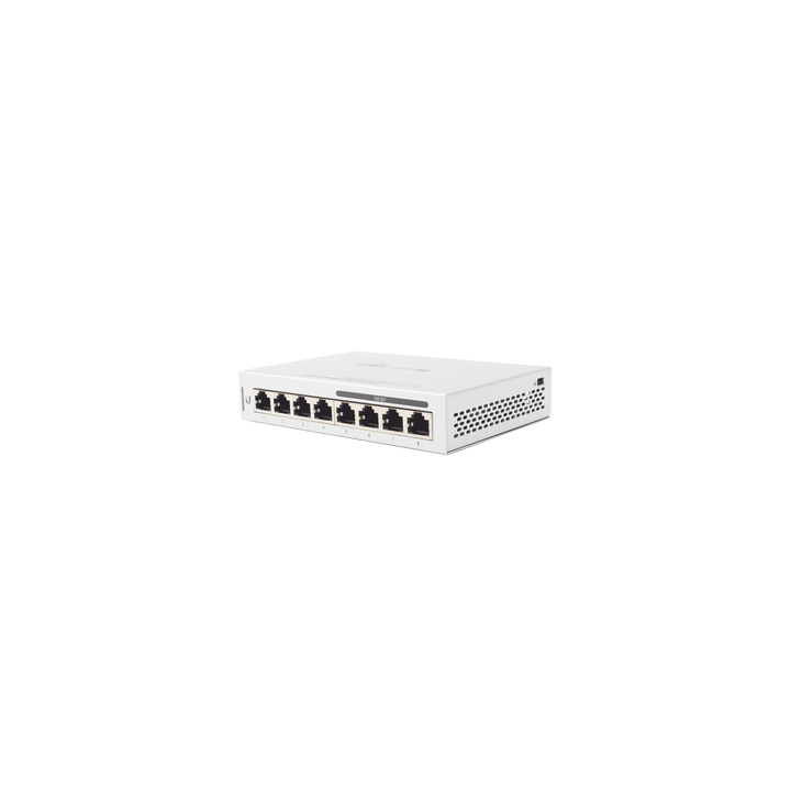 Switch UniFi Administrable capa 2 de 8 puertos Gigabit (4 Puertos Gigabit PoE 802.3af y 4 puertos Gigabit ethernet) 60W