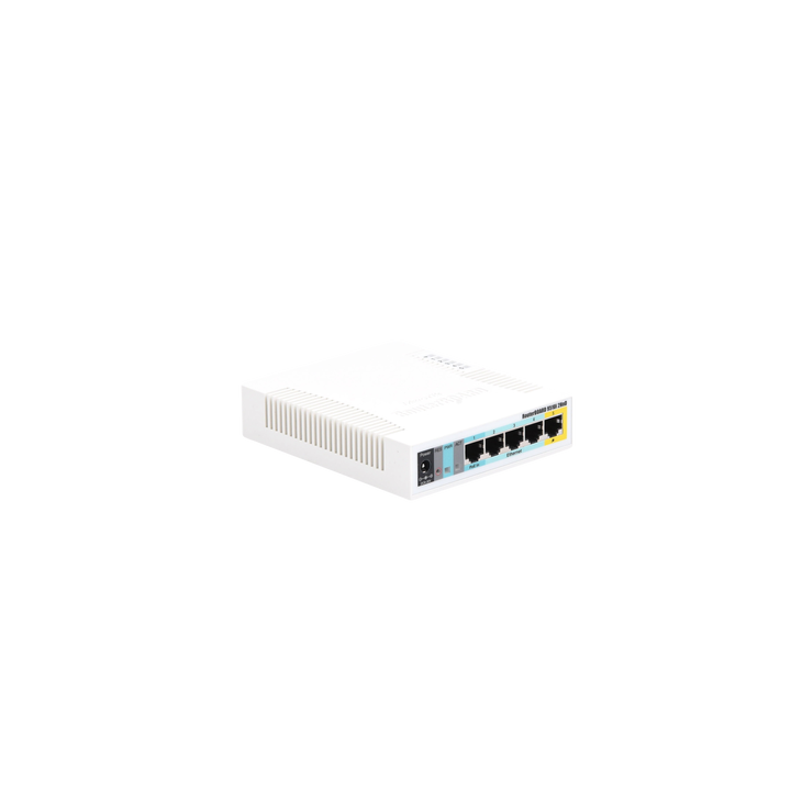 RouterBoard, 5 Puertos Fast, 1 Puerto USB, WiFi 2.4 GHz 802.11 b/g/n, Gran Cobertura con Antena 2.5 dbi, hasta 1 Watt