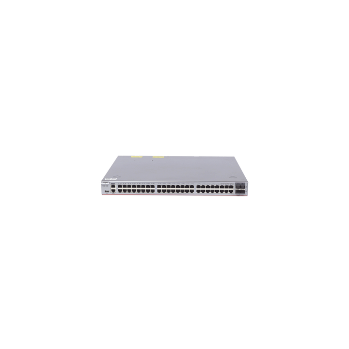 Switch Core Administrable Capa 3 con 48 puertos Gigabit + 4 SFP+ para fibra 10Gb, gestión gratuita desde la nube.