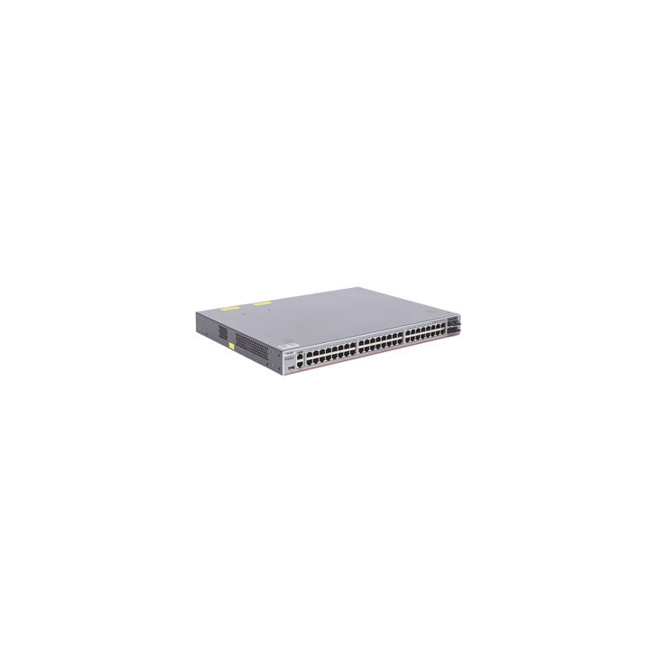 Switch Core Administrable Capa 3 con 48 puertos Gigabit + 4 SFP+ para fibra 10Gb, gestión gratuita desde la nube.