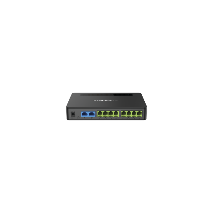 Gateway de 8 puertos FXS con Router NAT y doble puerto de red Gigabit
