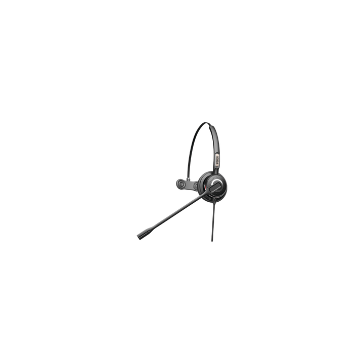 Diadema monoaural con tecnología antishock para teléfonos IP FANVIL y Polycom con micrófono de cancelación de
