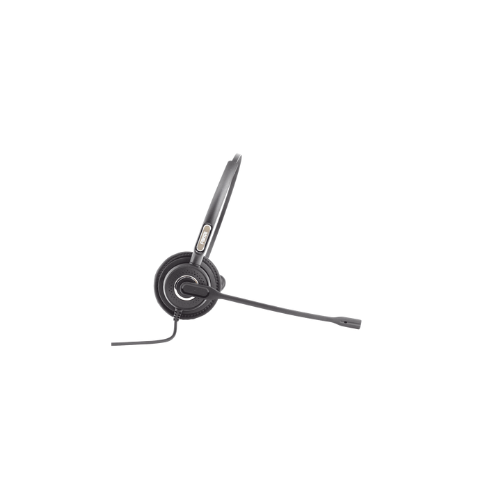 Diadema monoaural con tecnología antishock para teléfonos IP FANVIL y Polycom con micrófono de cancelación de