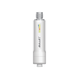 Radio airMAX Bullet-M2HP, hasta 100 Mbps, frecuencia de 2 GHz (2412 - 2472 GHz), No incluye adaptador PoE