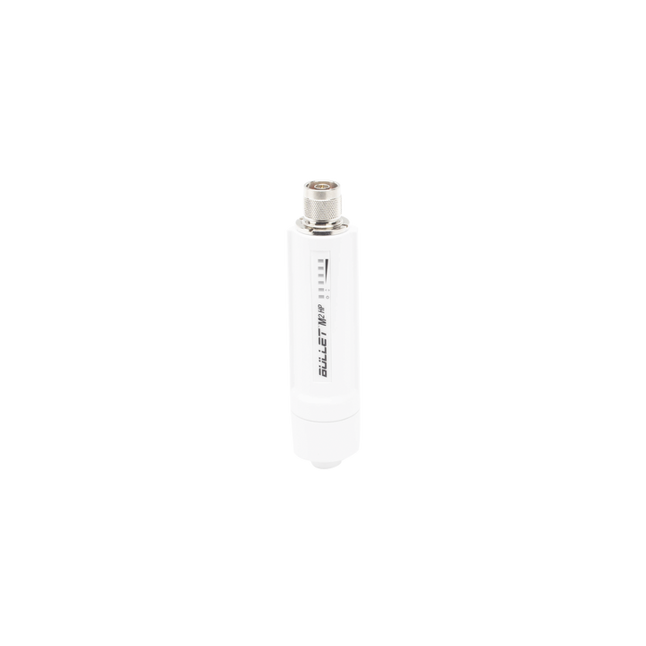 Radio airMAX Bullet-M2HP, hasta 100 Mbps, frecuencia de 2 GHz (2412 - 2472 GHz), No incluye adaptador PoE