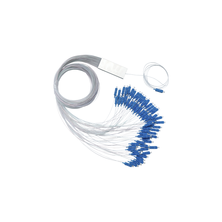 Splitter (Divisor Óptico) tipo PLC, 1x64, conectores SC/UPC