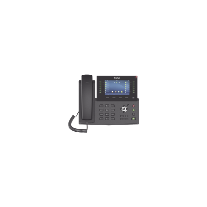 Teléfono IP empresarial para 20 lineas SIP, Bluetooth integrado para diademas, PoE y hasta 60 botones DSS con doble