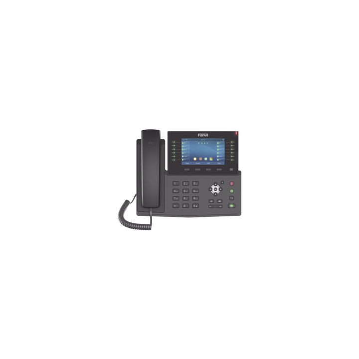 Teléfono IP empresarial para 20 lineas SIP, Bluetooth integrado para diademas, PoE y hasta 60 botones DSS con doble