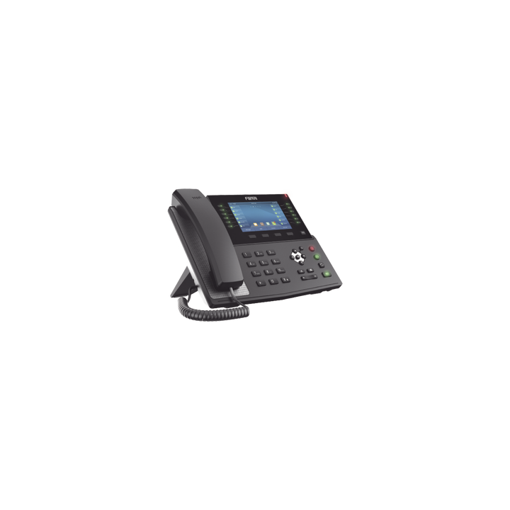 Teléfono IP empresarial para 20 lineas SIP, Bluetooth integrado para diademas, PoE y hasta 60 botones DSS con doble