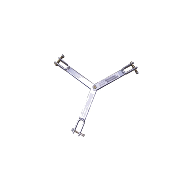Brida para sujeción de retenida compatible con tramos STZ90G, Galvanizado por Inmersión en Caliente.
