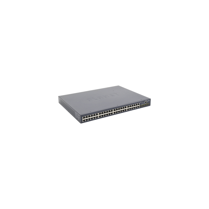 Switch Administrable Capa 2 de 48 Puertos Gigabit 10/100/1000T, 4 Puertos SFP 100/1000X
