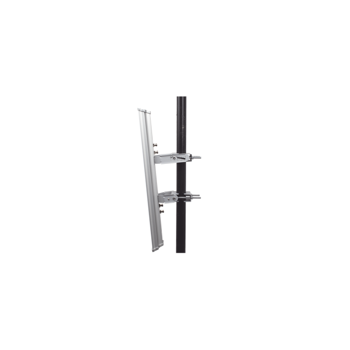 Antena Sectorial MIMO 4X4 de 45 º,  4.9 - 6.4 GHz, IP55, Ganancia de 22 dBi, 4 Conectores N-hembra, Montaje y Jumper