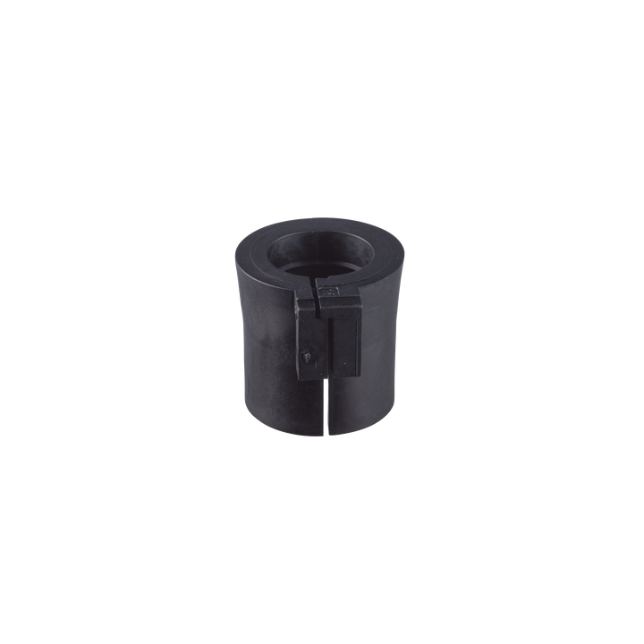 Pasacable de Entrada Sencilla y Pequeña 0.63"-0.67", para Cables Terminados, Color Negro. Paquete de 4 Piezas