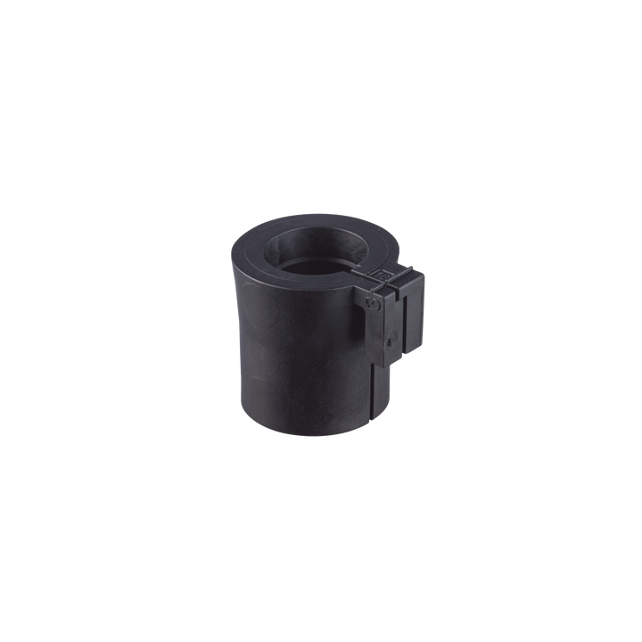 Pasacable de Entrada Sencilla y Pequeña 0.63"-0.67", para Cables Terminados, Color Negro. Paquete de 4 Piezas