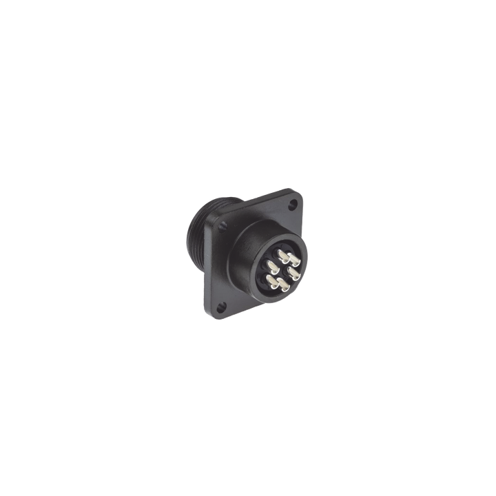Conector Hembra Circular  de 6 Terminales para uso Rudo, Amphenol