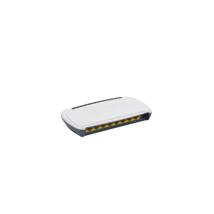 Switch No Administrable de Escritorio, 8 Puertos Fast Ethernet 10/100 Mbps