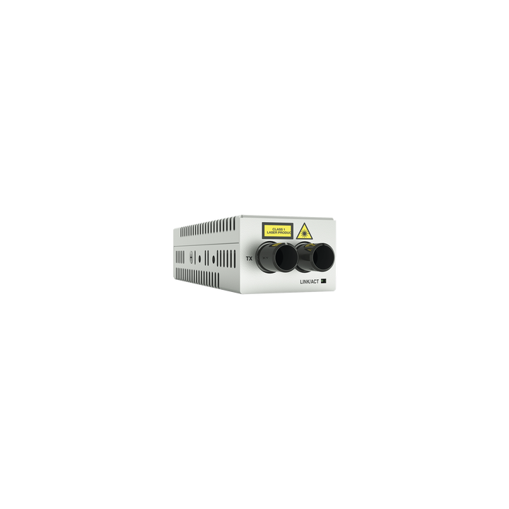 Mini Convertidor de medios de cobre a fibra MultiModo de escritorio 1000TX a 1000SX conector ST
