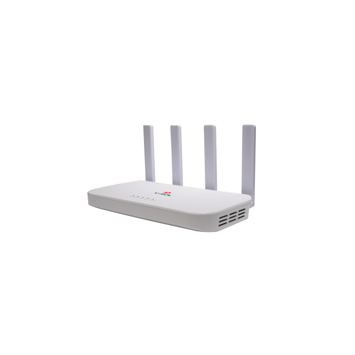 ONU GPON/EPON con Wi-Fi 6 AX1500 / Wi-Fi Doble banda 2.4 y 5 GHz / 4 Puertos Gigabit / Puerto PON SC/UPC
