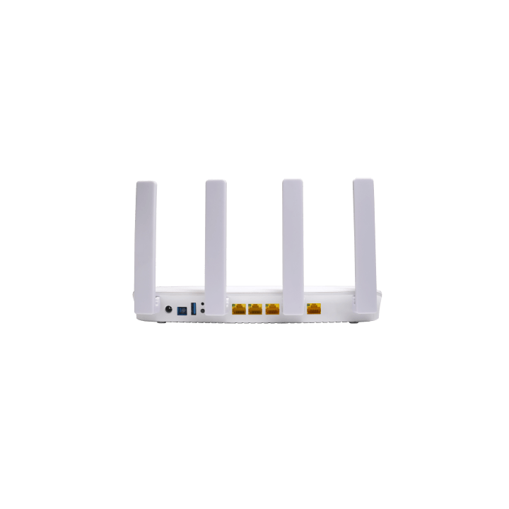 ONU GPON/EPON con Wi-Fi 6 AX1500 / Wi-Fi Doble banda 2.4 y 5 GHz / 4 Puertos Gigabit / Puerto PON SC/UPC