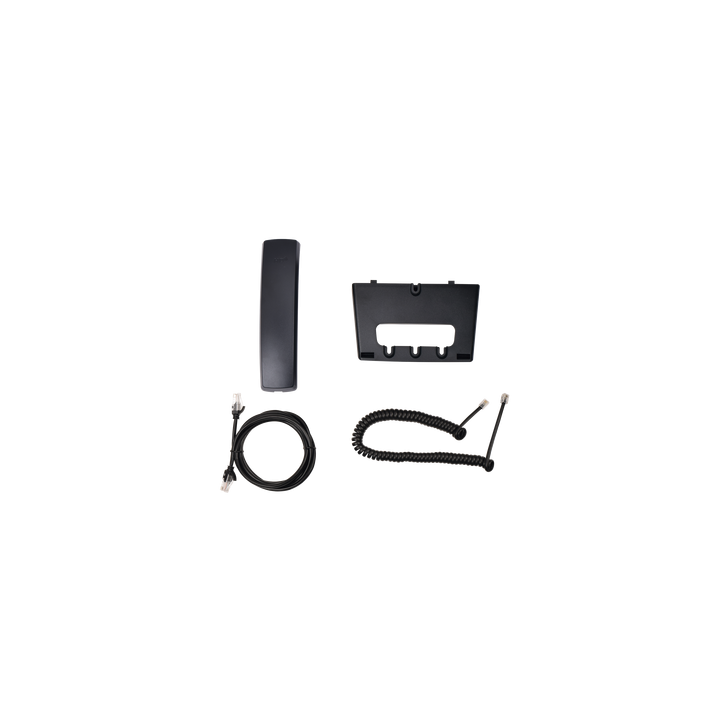 Teléfono IP empresarial para 4 líneas SIP con 2 pantallas LCD, 6 teclas BLF/DSS, conferencia de 3 vías, PoE