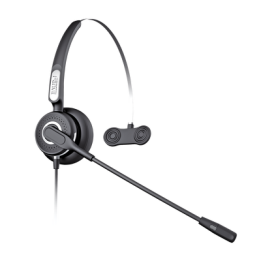 Diadema Con Tecnología AntiShock Para Teléfonos IP FANVIL Y Polycom Micrófono de Cancelación de Ruido y Cable