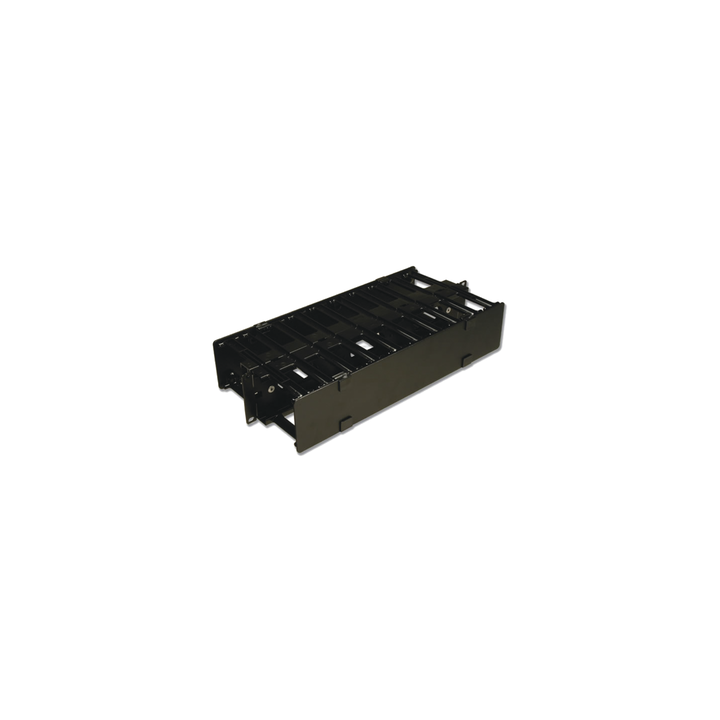 Organizador de Cable Horizontal RouteIT, Doble, Para Rack de 19in, 6in de profundidad, 2UR