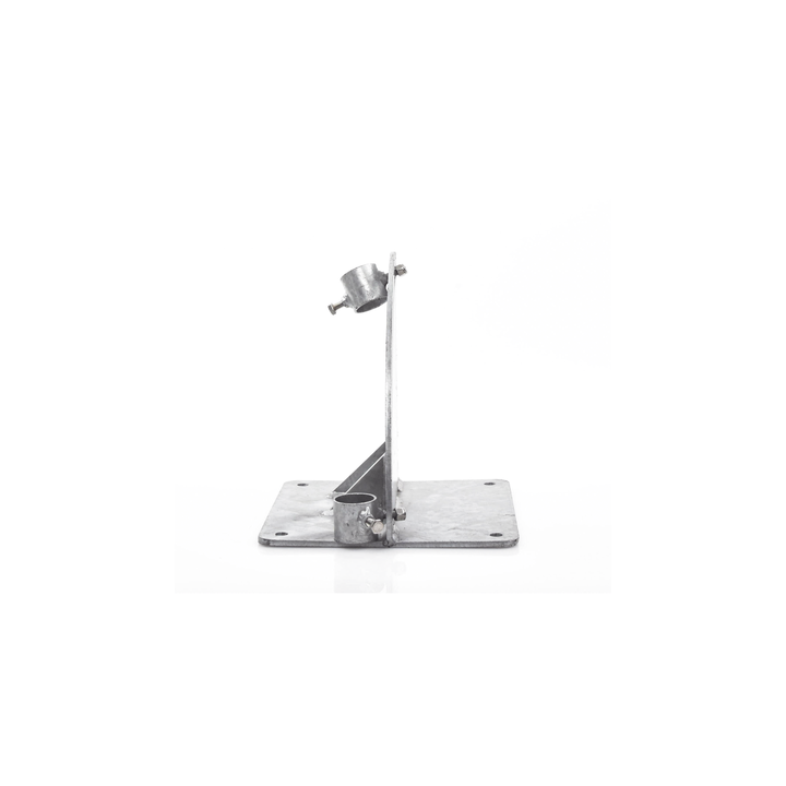Base para Mástil con Ajuste de Ángulo. Diámetros de Mastil: 1" a 1-3/4"