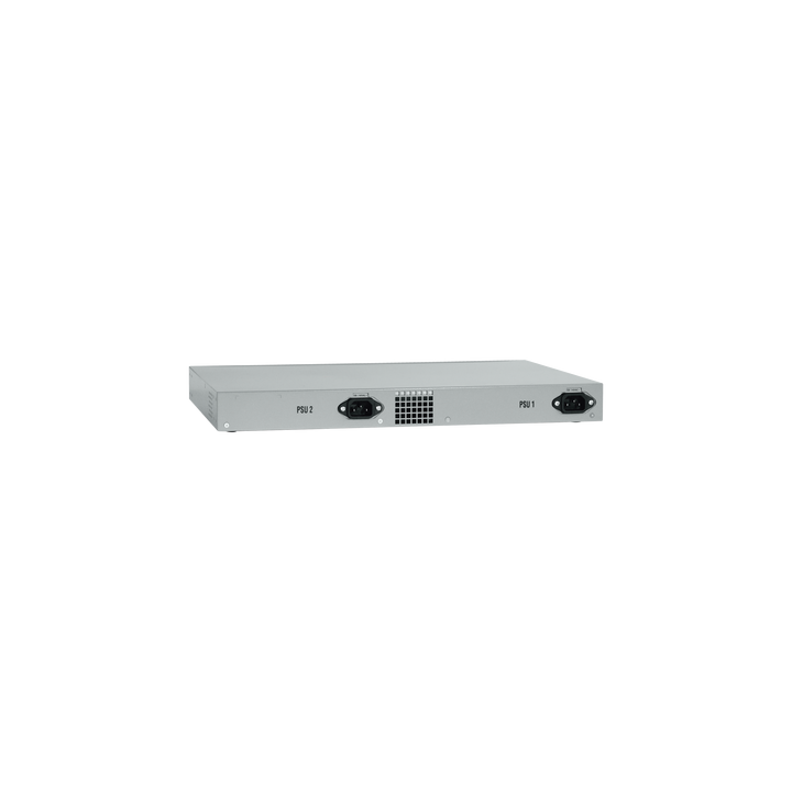 Switch PoE+ Stackeable Capa 3, 48 puertos 10/100/1000 Mbps + 4 puertos SFP+ 10 G, 370 W, fuente redundante