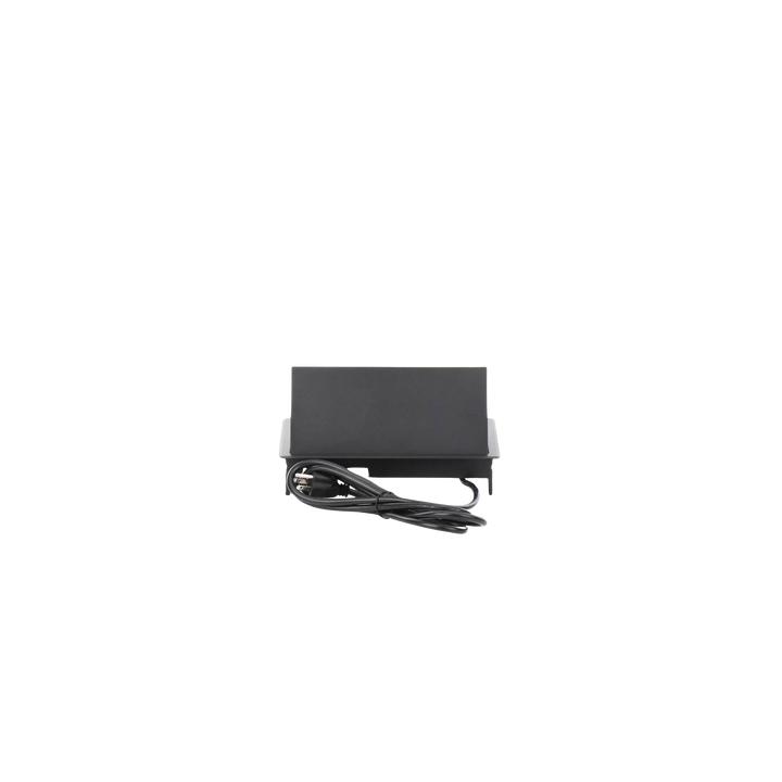 Caja Horizontal Tipo Hub para Escritorio Color Negro, con 1 Puerto HDMI Hembra-Hembra, 1 Puerto RJ45 Cat6, 2 Puertos