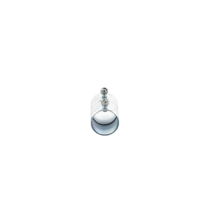 Cople 3/4" (19mm) Pared Delgada Con Tornillo (Tipo Americano) Galvanizado, Etiqueta Verde.