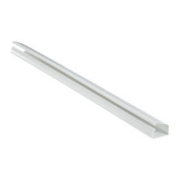 Canaleta LD10 de PVC rígido, con cinta adhesiva para instalación sin herramientas, de 38.4 x 24 x 1828.8 mm, Color