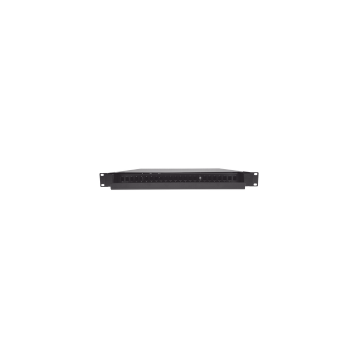 Distribuidor de Fibra Óptica Deslizable, Vacío, 19 Pulgadas (48.26 cm), Acepta 24 Adaptadores LC Duplex o LC Simplex