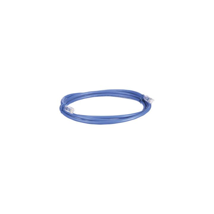 Cable de Parcheo UTP, Cat6A, 24 AWG, CM, Color Azul, 2.13 Metros (7 Pies)