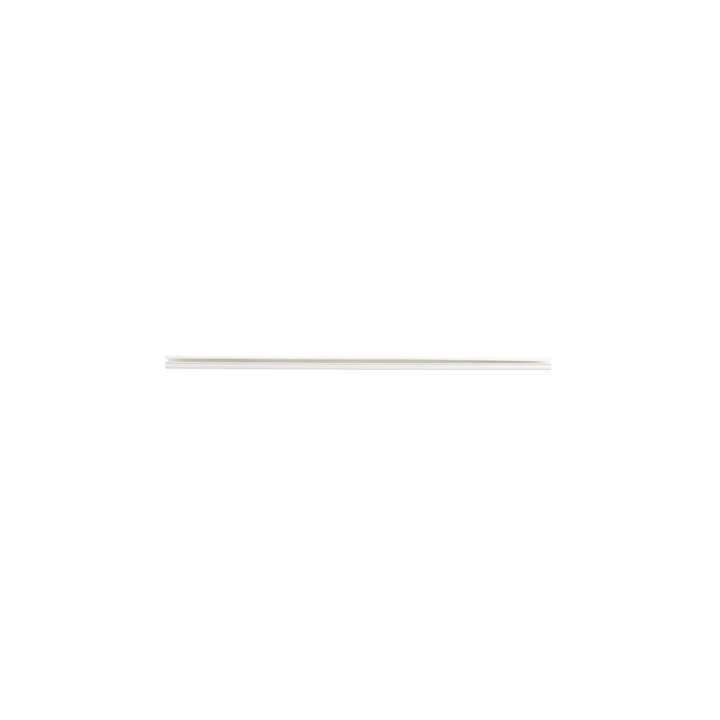 Canaleta LD5 de PVC rígido, con cinta adhesiva para instalación sin herramientas, 26 x 15 x 1828.8 mm, Color Blanco