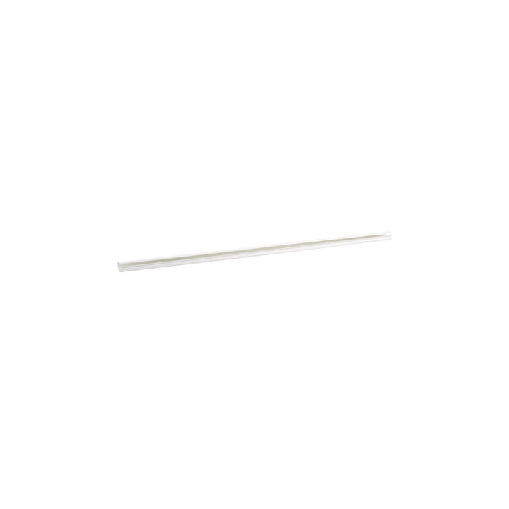 Canaleta LD5 de PVC rígido, con cinta adhesiva para instalación sin herramientas, 26 x 15 x 1828.8 mm, Color Blanco