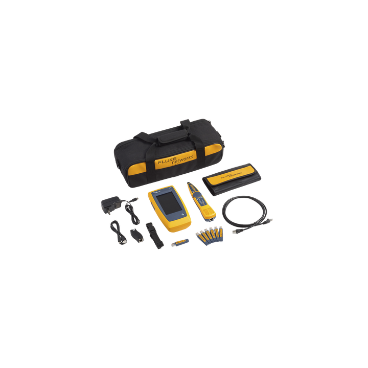 Kit Avanzado de Calificador de Red LinkIQ, Para Verificar Rendimiento de Cableado Hasta 10Gbps Basado en Frecuencia,