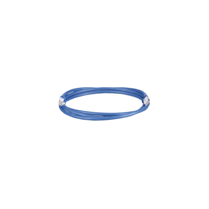 Cable de Parcheo UTP, Cat6A, 24 AWG, CM, Color Azul, 0.91 Metros (3 Pies)