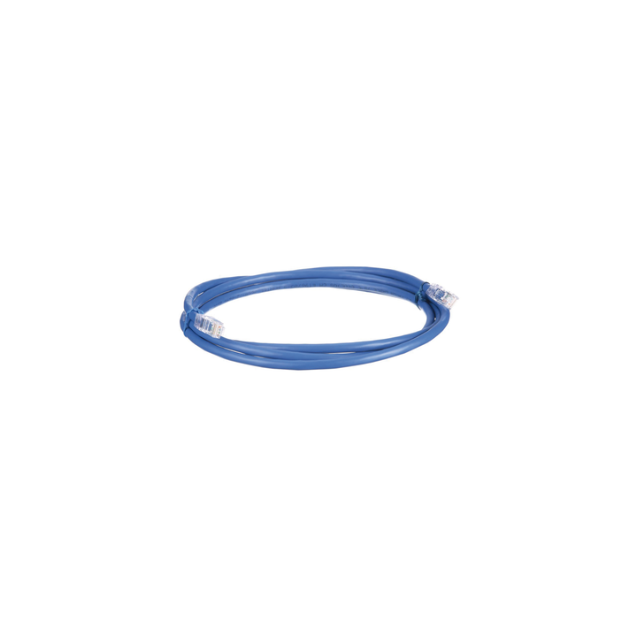 Cable de Parcheo UTP, Cat6A, 24 AWG, CM, Color Azul, 0.91 Metros (3 Pies)