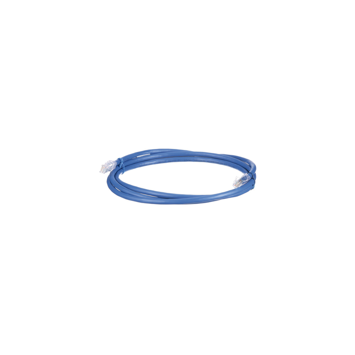 Cable de Parcheo UTP, Cat6A, 24 AWG, CM, Color Azul, 0.91 Metros (3 Pies)