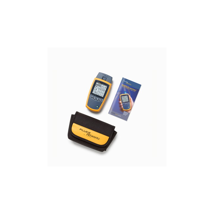 Verificador de Red MicroScanner2, para Comprobación de Redes de Voz, Datos y Video, con Pantalla LCD Retroiluminada