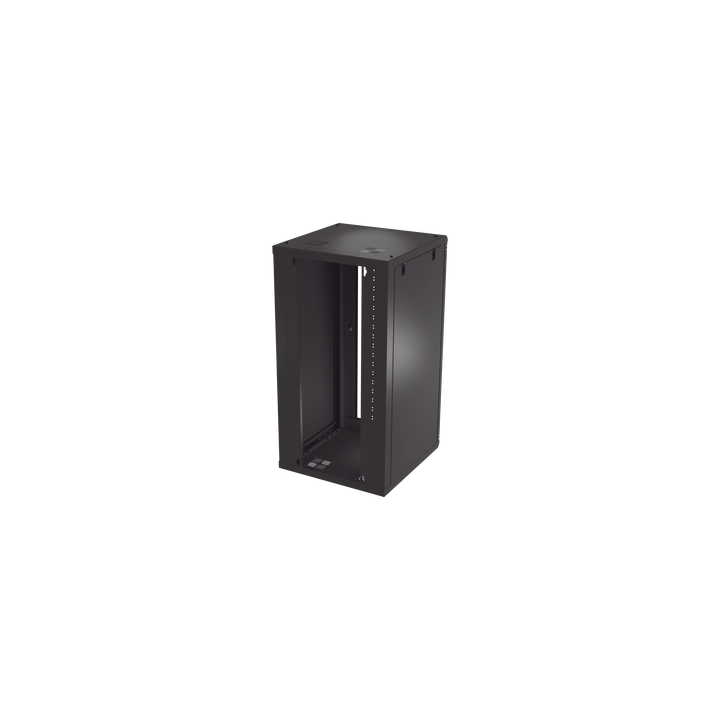 Gabinete de Pared 24U de 635 mm de Profundidad, Rack de 19 pulgadas en Acero Reforzado: Compacto y Resistente para