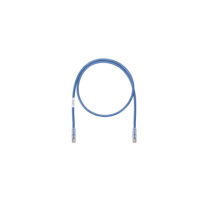 Cable de Parcheo UTP, Cat6A, 24 AWG, CM, Color Azul, 3.05 Metros (10 Pies)