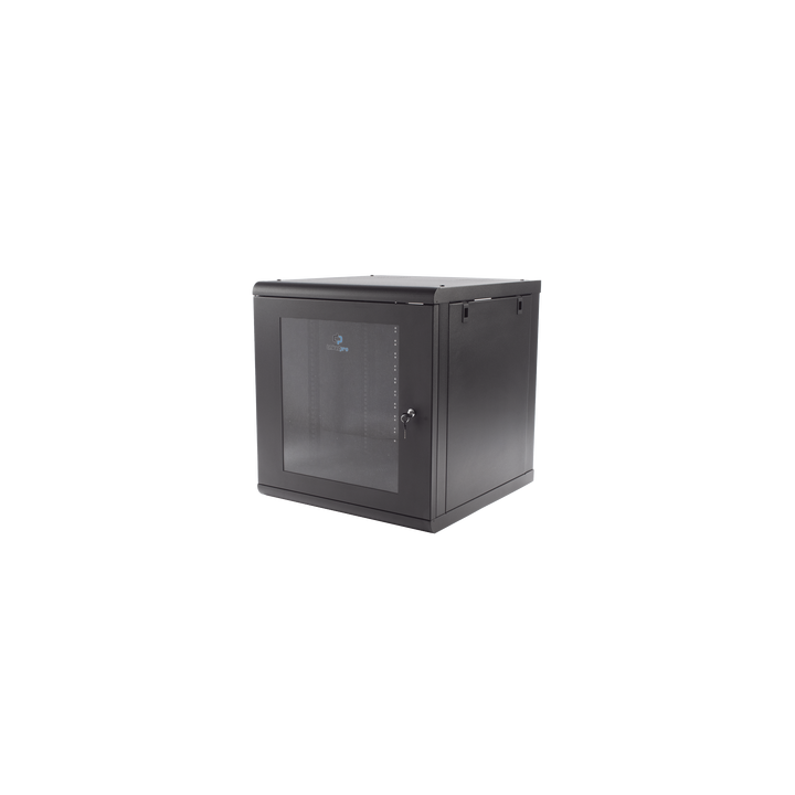 Gabinete de Pared 16U de 635 mm de Profundidad, Rack de 19 in en Acero Reforzado: Compacto y Resistente para Soluciones